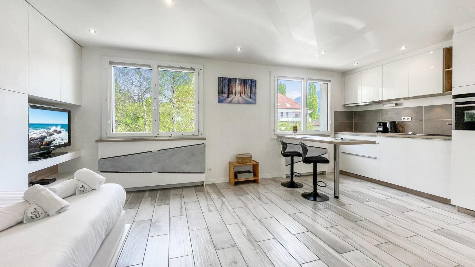 Homey Tidy - New / Proche Centre Annecy / Parking Gratuit / Logement Entierement Equipe 외부 사진